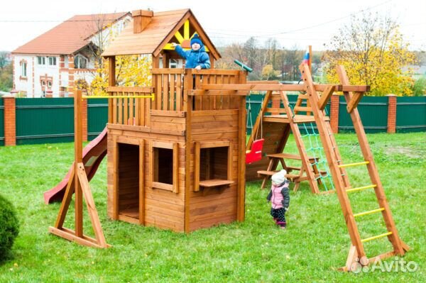 Детская площадка Выше Всех Крепость Спорт