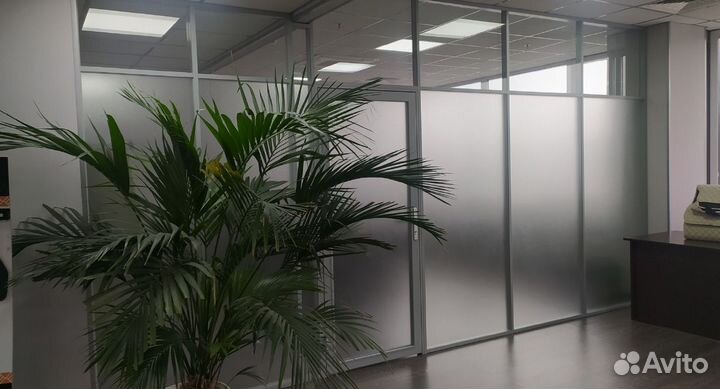 Стеклянные офисные перегородки