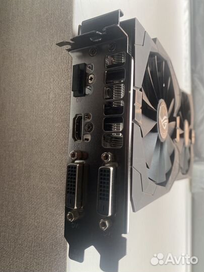 Видеокарта Asus rog strix rx570 8gb