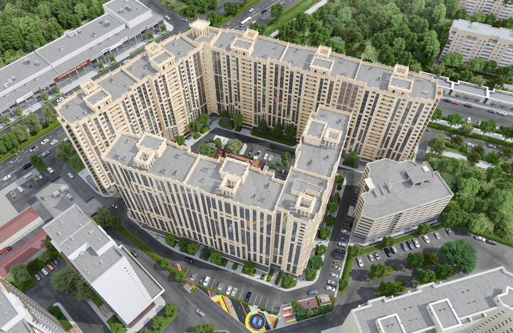 3-к. квартира, 81,4 м², 12/20 эт.