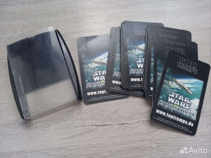 Карточки Star wars Звёздные войны на немецком