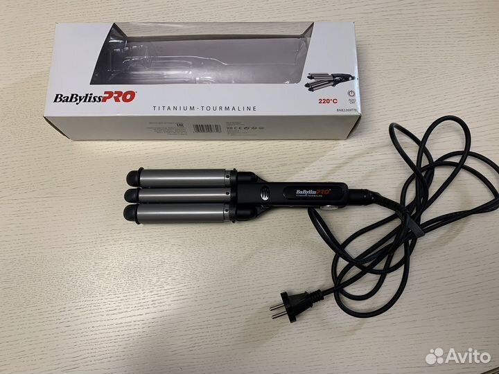 Тройная плойка babyliss pro