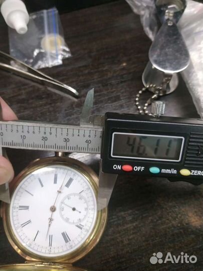 Часы карманные золотые репетир