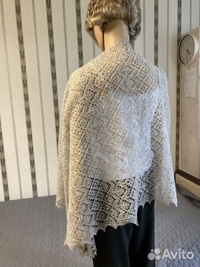 Палантин ажурный