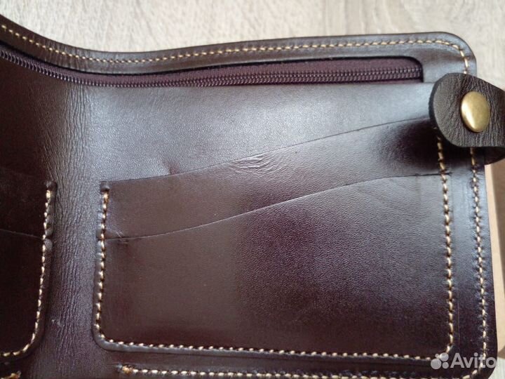 Партмане кожаный мужской