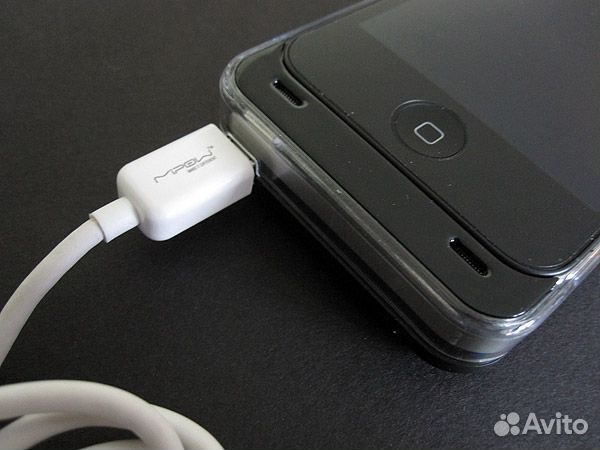 Чехол-аккумулятор 2200 mAh для iPhone 4/4S Серебро