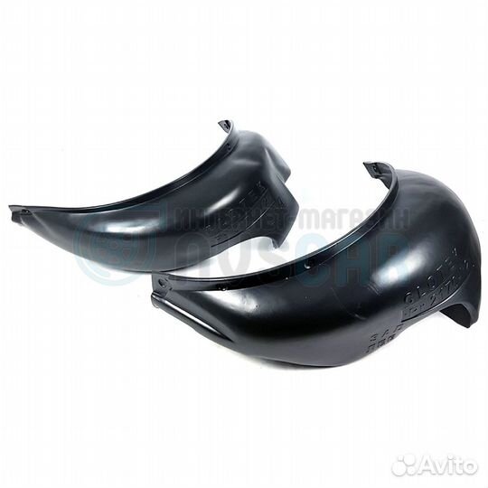 Задние локеры без сверления Лада Приора