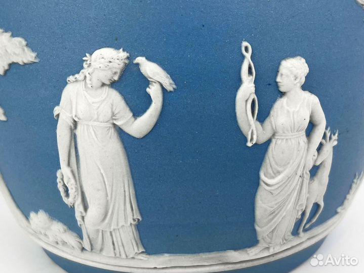 Антикварная бисквитница, Англия, Wedgwood, 1860-91