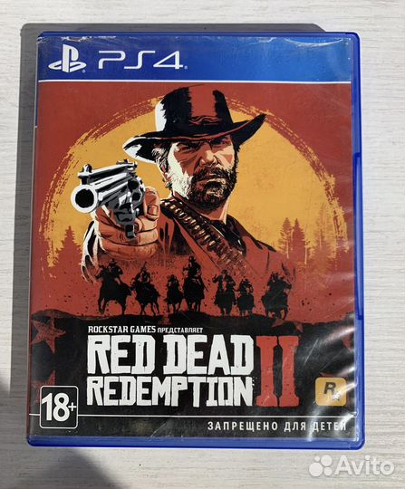 Red Dead Redemption 2 игра на ps4, ps5