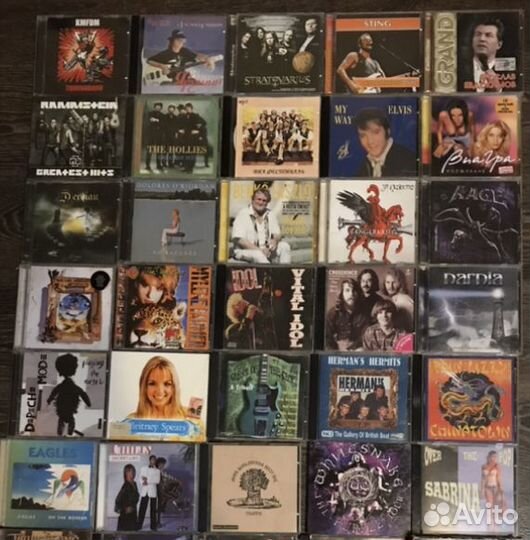 Cd компакт диски музыка