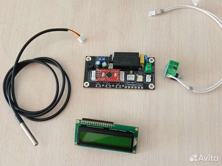 Регулятор мощности с датчиком температуры