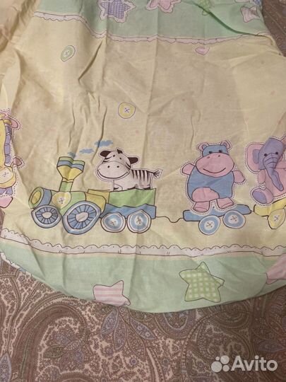 Простынки в детскую кроватку на резинке