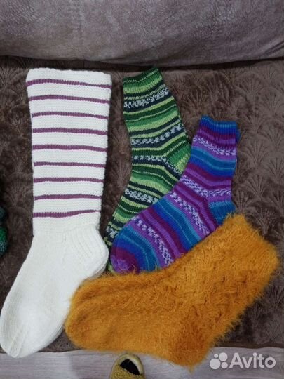 Носки вязаные ручной работы
