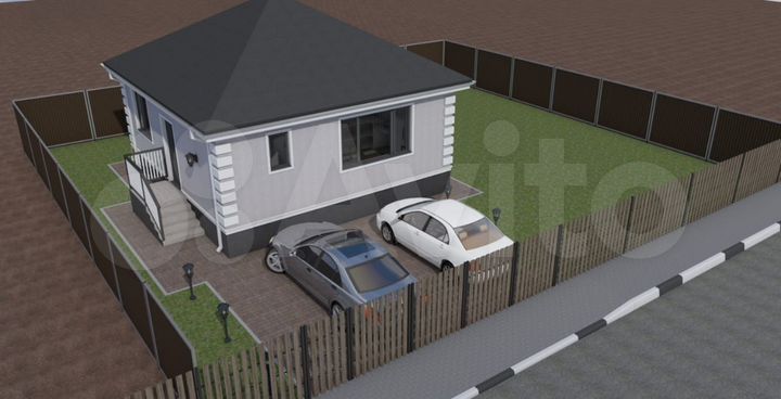 Дом 59,4 м² на участке 3,9 сот.