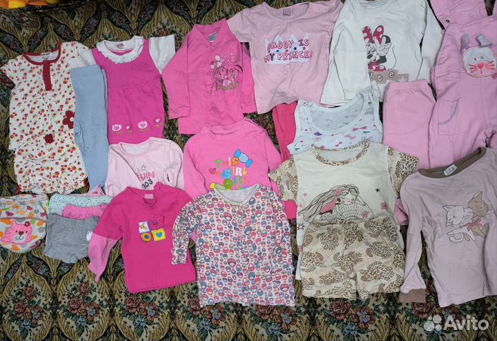 Детские вещи пакетом для девочек
