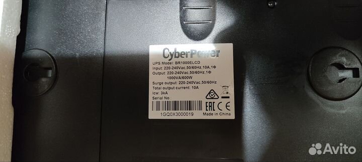 Ибп бесперебойник сyberpower 1000ва