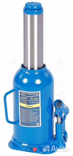 Домкрат бутылочный, 20 т N31020