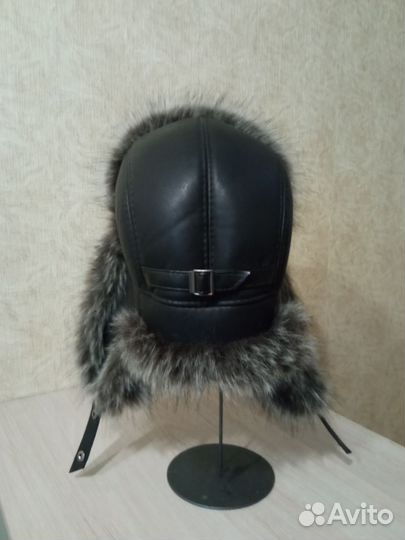 Шапка ушанка мужская