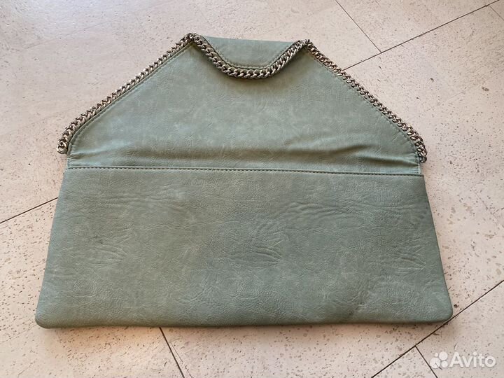 Клатч elisabetta franchi, celyn b мятного цвета