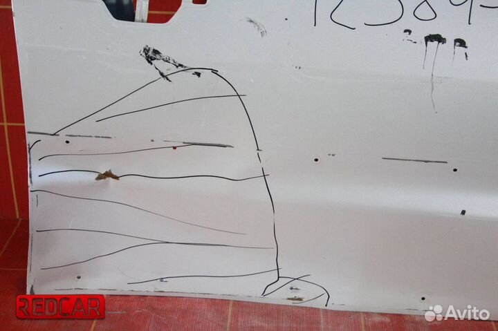 Дверь перед прав Mitsubishi Pajero 4 (07)