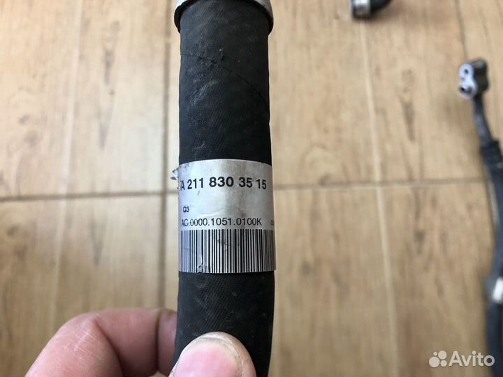 Трубки кондиционера Mercedes W211 W219