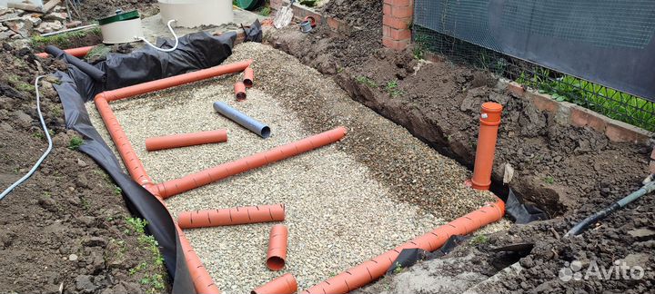 Септик Флора 3000л. с установкой