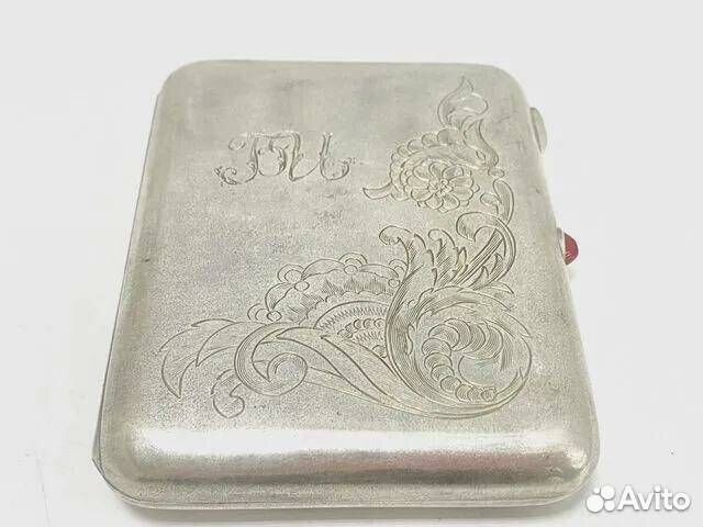 Серебряный портсигар 160 гр. - СССР