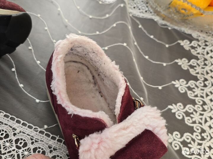 Кроссовки зимние женские 40 размер натуральная