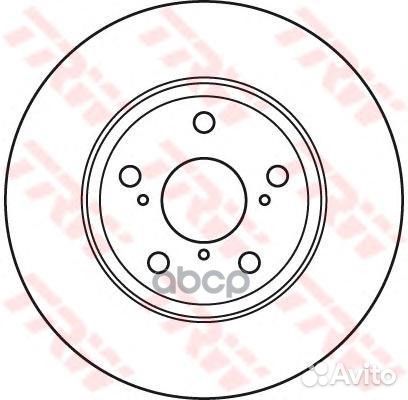 Диск тормозной передн toyota: altis седан (E15