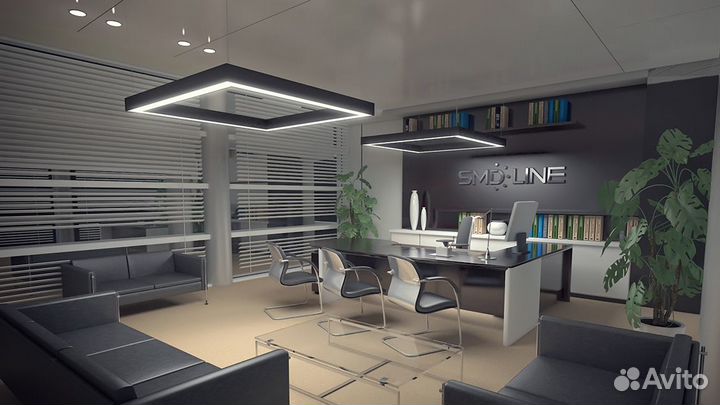 Светодиодный подвесной светильник светильник 540мм