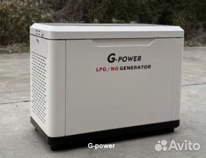 Генератор газовый 9 кВт g-power с постоянным подог