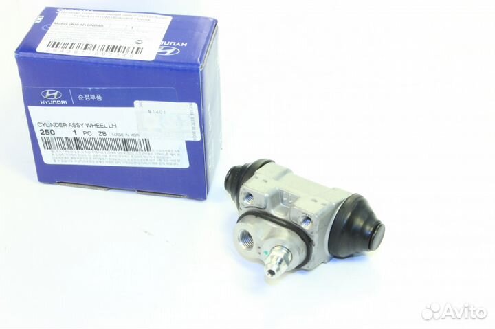 Тормозной цилиндр зад правый И левый хундай акцент