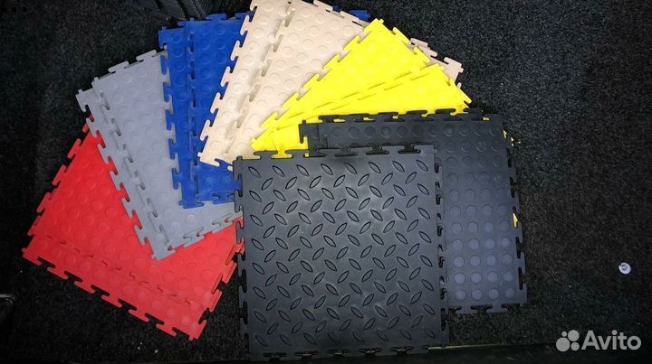 Модульная плитка пвх