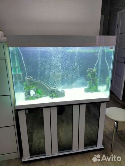 Аквариум 250 литров с тумбой
