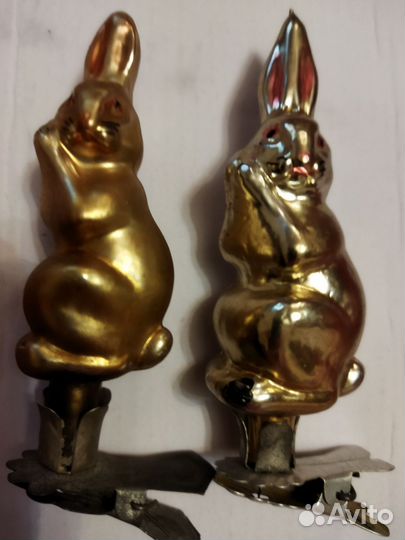 Елочные игрушки СССР на прищепке