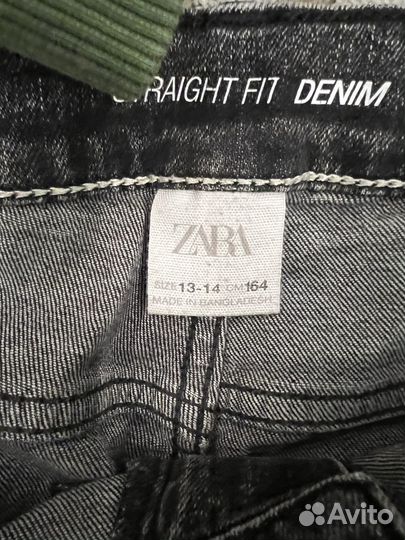 Джинсовая куртка Zara, джинсы Zara, разм 164