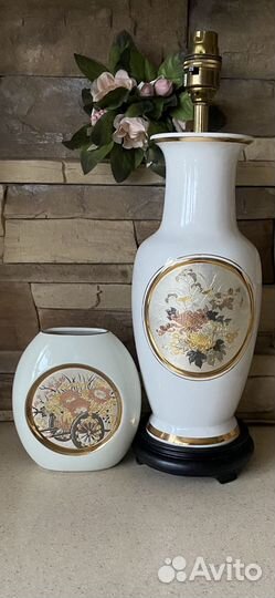 Chokin/фарфор/лампа/вазы/Япония