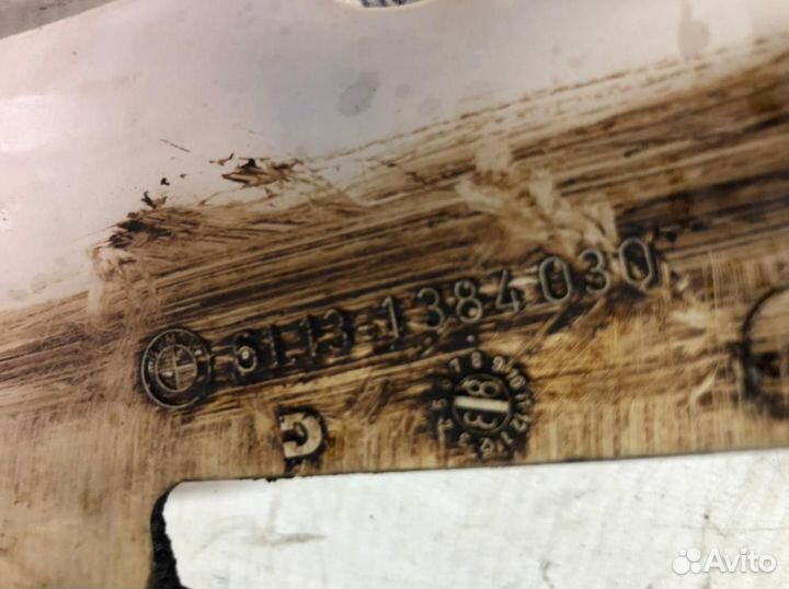 Накладка порога bmw e 34 переднего правого