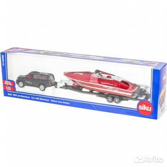 Siku 2543 игрушечная модель Машинка с катером
