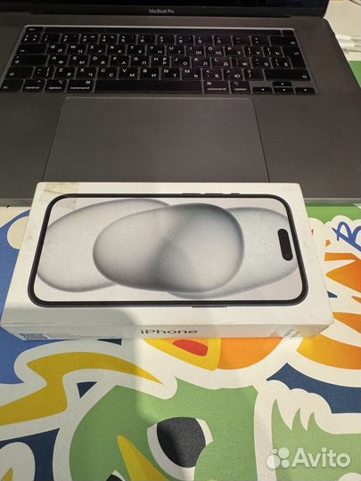 iPhone 15 128Gb black новый sim/esim MTP03HN/A