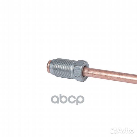 Трубка тормозная медная L 1000 мм, D5 мм, штуцер