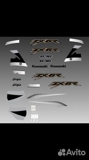 Наклейки на мотоцикл под заказ