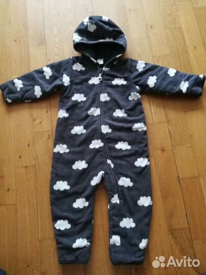 Комбинезон флисовый 74