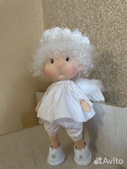 Интерьерная кукла тильда ручная работа