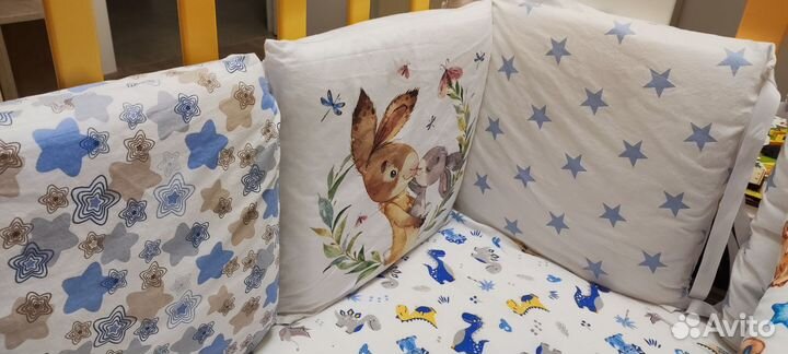 Бортики для детской кроватки 120*60