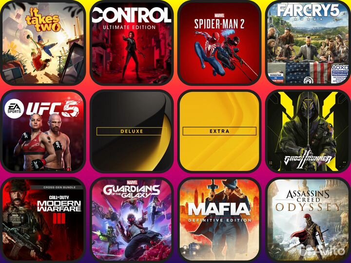 Любая подписка ps plus сотни игр ps4 ps5