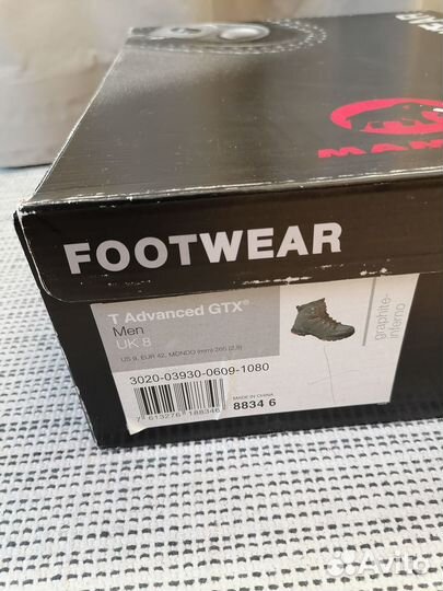 Трекинговые ботинки Mammut Gore-Tex р.42 Новые