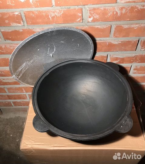 Казан узбекский чугунный 12 литров