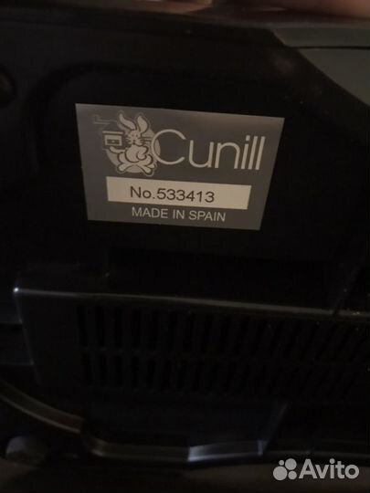 Кофемолка Cunil Brazil Black со счетчиком порций