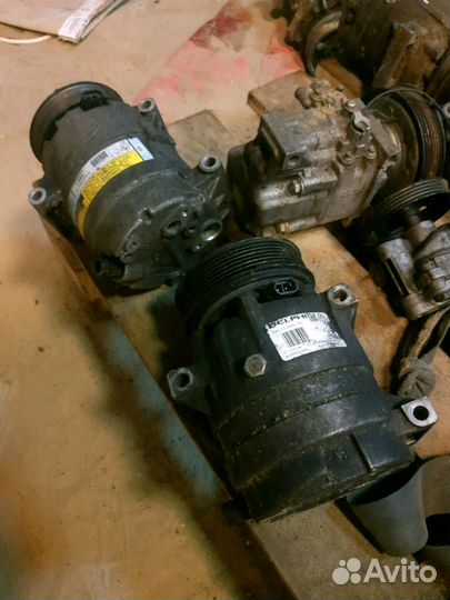 Компрессор кондиционера Renault Megane2 1.9dci